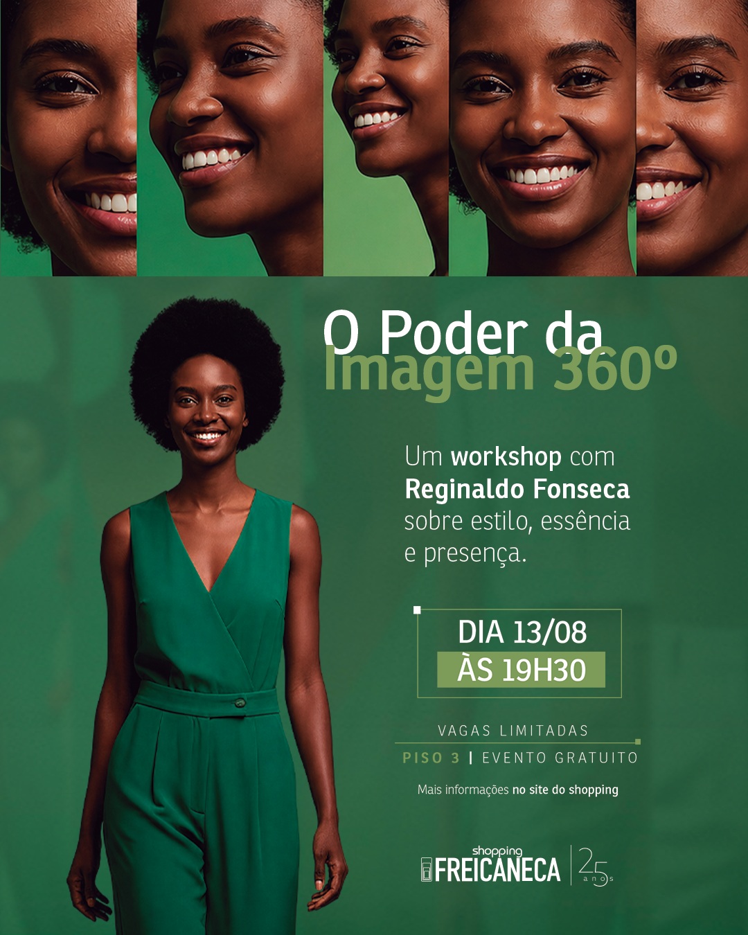 O Poder da Imagem 360 no Shopping Frei Caneca
